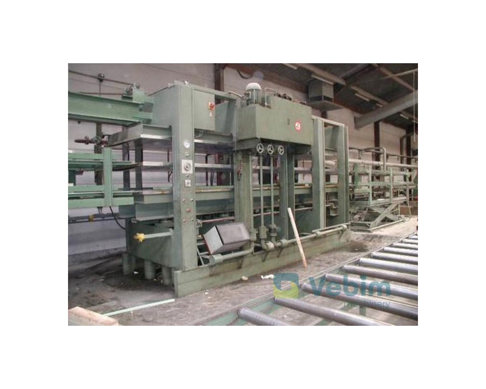 COLOMBO PC 10/500 - etagepers voor sandwichpanelen - Lamineerpers