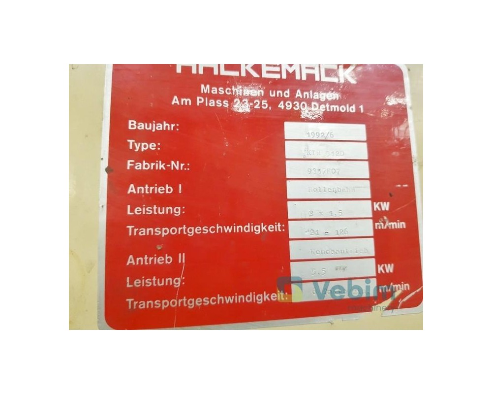 HACKEMACK KTR 3120 - Panel rotating device