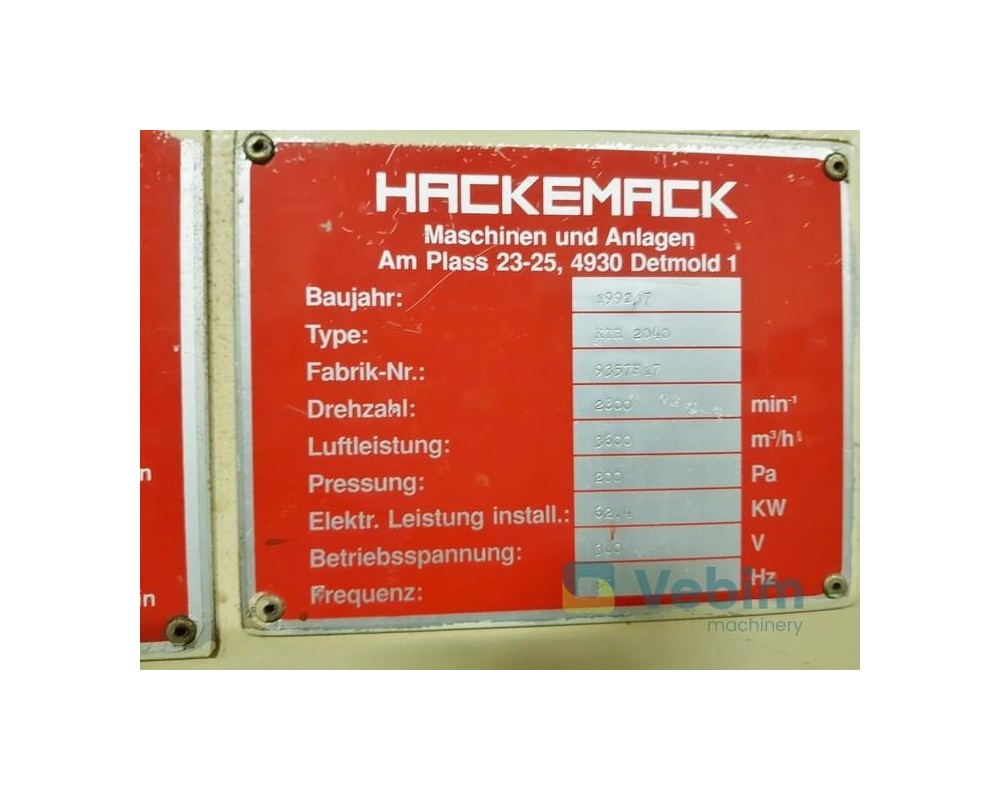 HACKEMACK KTR 2040 - UV Trockner 1 Lampe - 5 Lampen