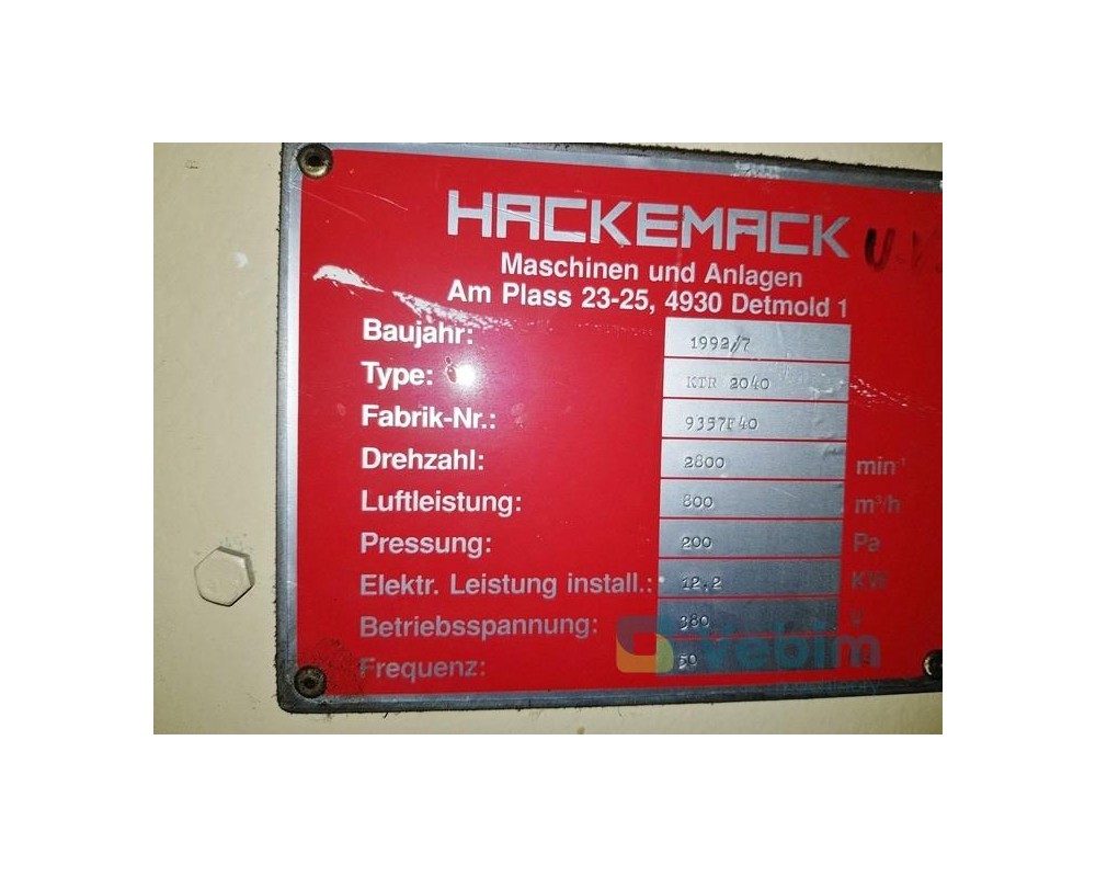 HACKEMACK KTR 2040 - Séchoir à UV 1 lampe - 5 lampes