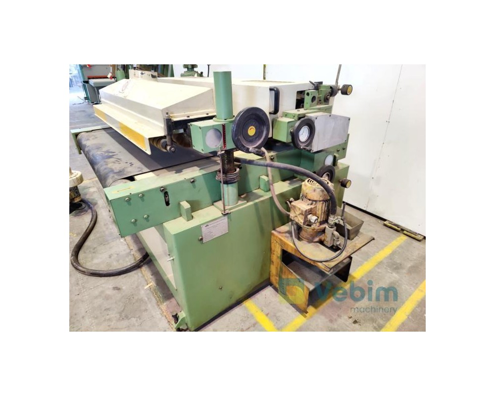 CEFLA TS/10 - cleaning brush and roller coater machine